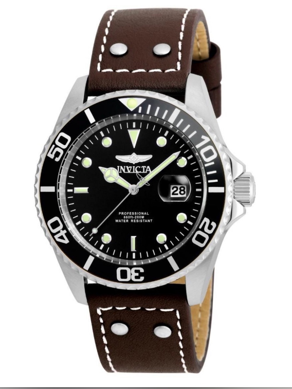 Invicta Pro Diver Men’s Watch 22069 – 43mm – Brown – Brand New in Box